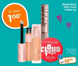 Trekpleister Maybelline New York make-up aanbieding