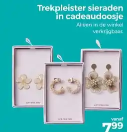 Trekpleister Trekpleister sieraden in cadeaudoosje aanbieding
