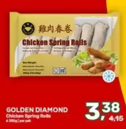 Amazing Oriëntal Golden diamond Chicken Spring Rolls aanbieding
