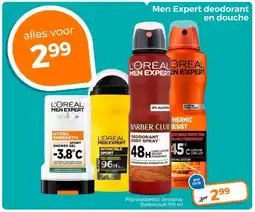 Trekpleister Men Expert deodorant en douche aanbieding