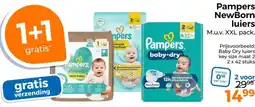 Trekpleister Pampers NewBorn luiers aanbieding