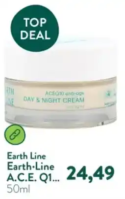 Holland & Barrett Earth Line ACEQ10 anti-age Day & Night Cream aanbieding
