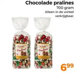 Trekpleister Chocolade pralines aanbieding