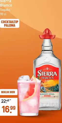 Gall & Gall Sierra Blanco 70CL aanbieding