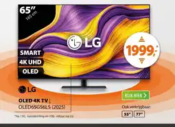 Expert LG OLED EVO 4K 65G56LS (2025) aanbieding