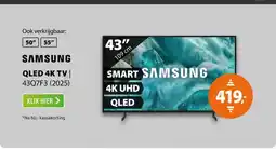 Expert Samsung QLED 4K 43Q7F3 (2025) aanbieding