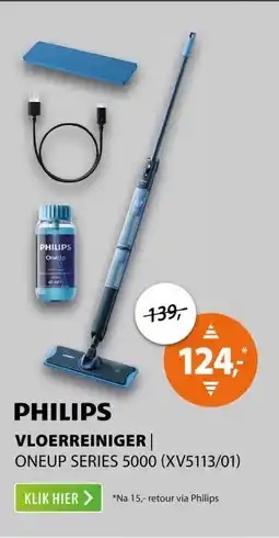 Expert Philips OneUp Series 5000 (XV5113/01) aanbieding