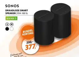 Expert Sonos Era 100 SL Zwart aanbieding