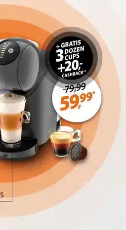 Expert Krups KP243B NESCAFÉ Dolce Gusto Genio S Basic Antraciet aanbieding