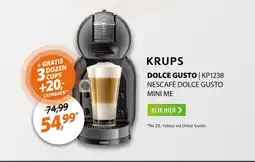 Expert Krups KP1238 NESCAFÉ Dolce Gusto Mini Me Zwart aanbieding