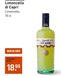 Gall & Gall Limoncello di Capri 70CL aanbieding