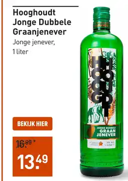 Gall & Gall Hooghoudt Jonge Dubbele Graanjenever 100CL aanbieding