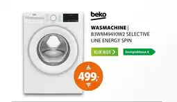 Expert Beko B3WM49410W2 Selective Line EnergySpin aanbieding