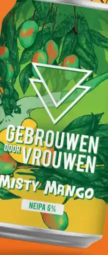 Gall & Gall Gebrouwen door Vrouwen Misty Mango 33 CL aanbieding