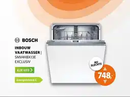 Expert Bosch SMV4HBX13E EXCLUSIV aanbieding