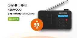 Expert Kenwood CR-M25DAB Zwart aanbieding