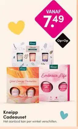 DA Kneipp Cadeauset aanbieding
