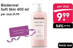 Etos Biodermal Soft Skin 400 ml aanbieding