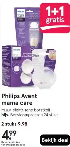 Etos Philips Avent mama care aanbieding