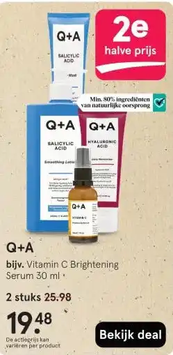 Etos Q+A aanbieding