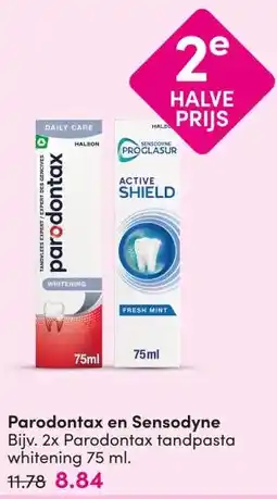 DA Parodontax en Sensodyne aanbieding