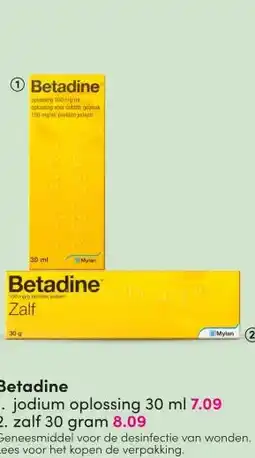 DA Betadine aanbieding