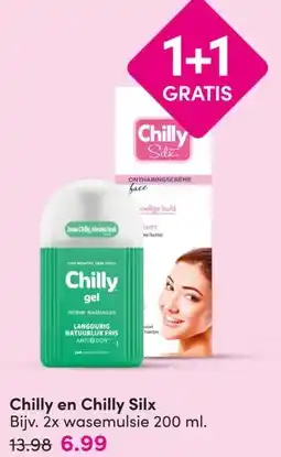 DA Chilly en Chilly Silx aanbieding