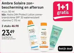 Etos Ambre Solaire zon- bescherming en aftersun aanbieding