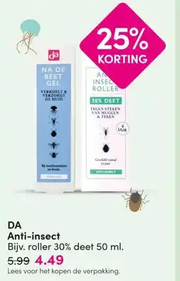 DA DA Anti-insect aanbieding