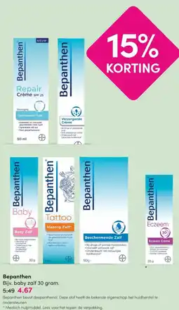 DA Bepanthen aanbieding