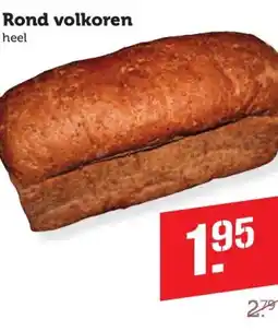 Coop Rond volkoren aanbieding