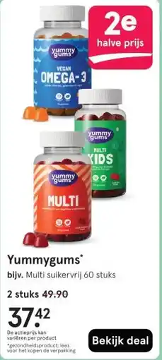 Etos Yummygums' aanbieding