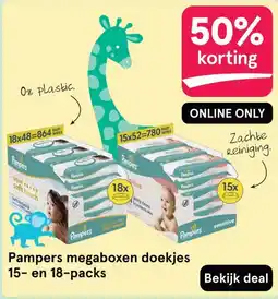 Etos Pampers megaboxen aanbieding
