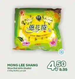 Amazing Oriëntal Mong lee shang slice roll with shallot aanbieding