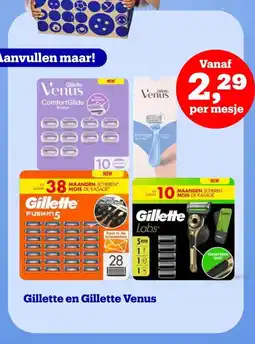 Bol.com Gillette en Gillette Venus aanbieding