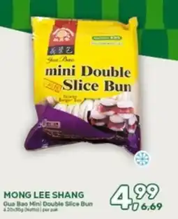 Amazing Oriëntal Mong lee shang gua bao mini double slice bun aanbieding