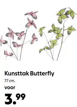 AllesZ Kunsttak Butterfly aanbieding