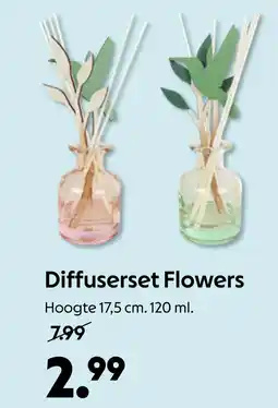 AllesZ Diffuserset Flowers aanbieding
