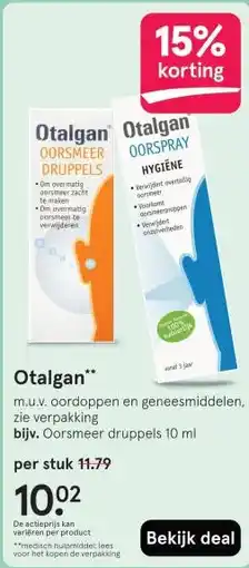 Etos Otalgan aanbieding