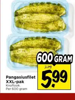 Vomar Voordeelmarkt Pangasiusfilet XXL-pak aanbieding