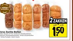 Vomar Voordeelmarkt Verse Zachte Bollen aanbieding