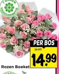 Vomar Voordeelmarkt Rozen Boeket aanbieding