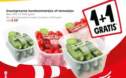 Jumbo Snackgroente komkommertjes of tomaatjes aanbieding