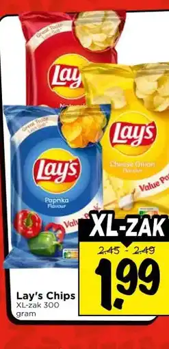 Vomar Voordeelmarkt Lay's Chips aanbieding