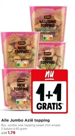Jumbo Alle Jumbo Azië topping aanbieding