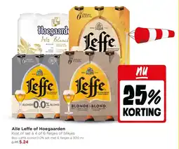 Jumbo Alle Leffe of Hoegaarden aanbieding