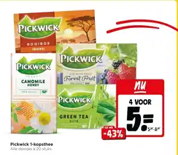 Jumbo Pickwick 1-kopsthee aanbieding