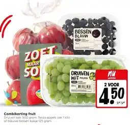Jumbo Combikorting fruit aanbieding