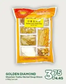 Amazing Oriëntal Golden diamond Shashen Yuzhu Herbal Soup Stock aanbieding