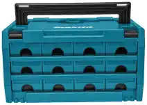 Bol.com Makita Makstor 3-12 koffer - P-84327 aanbieding